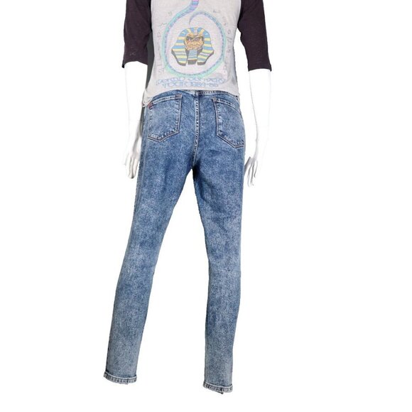 BDG Urban Outfitters Women's Size 28 Blue Acid Wash Twig High-Rise Skinny Jeans - Picture 4 of 10